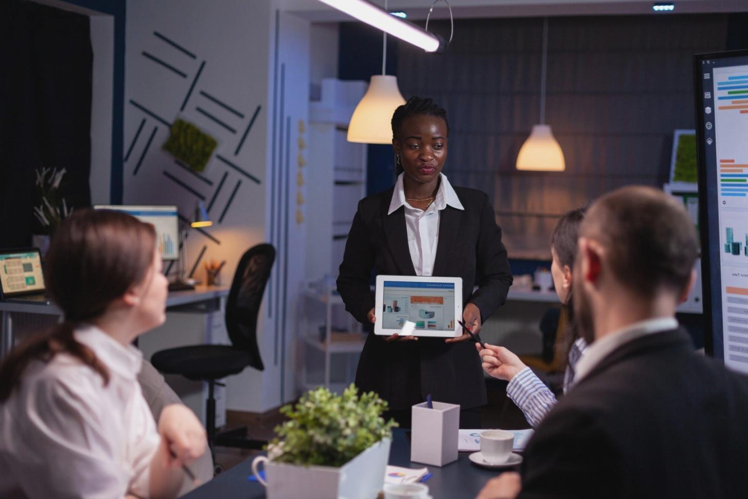 Financial calendar planning workspace with annual timeline