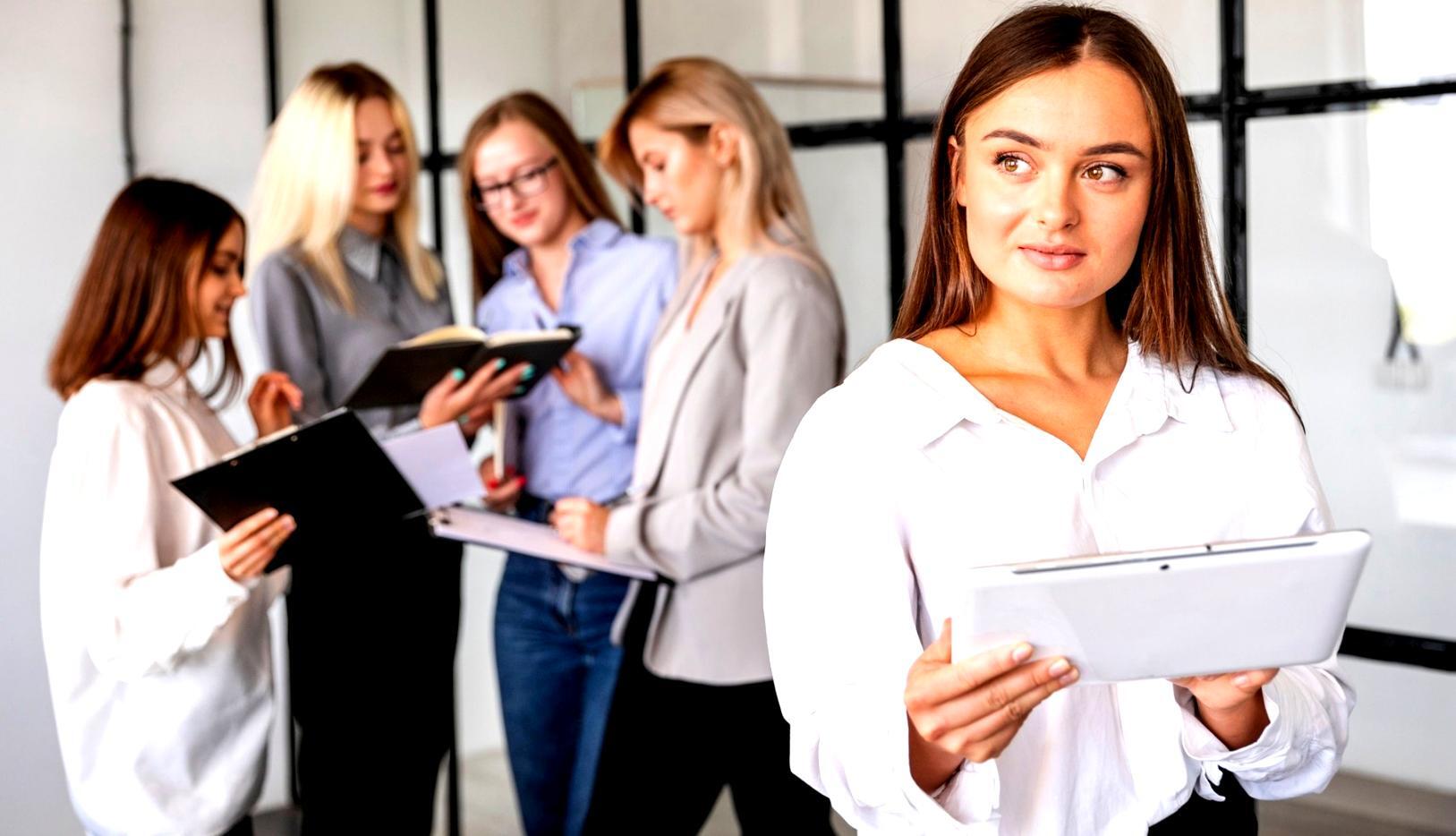 Students collaborating on financial planning exercises